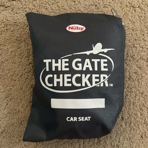 Nuby The Gate Checker Car Seat Drawstring Protector